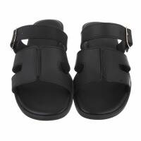 Damen Flache Sandalen - black