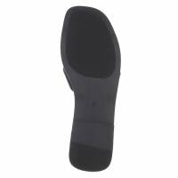Damen Flache Sandalen - black