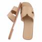 Damen Flache Sandalen - khaki