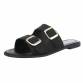 Damen Flache Sandalen - black