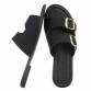 Damen Flache Sandalen - black