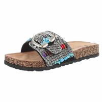 Damen Pantoletten - black