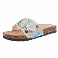 Damen Pantoletten - white