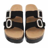 Damen Pantoletten - black