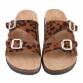 Damen Pantoletten - leopard