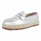 Damen Slipper - silver