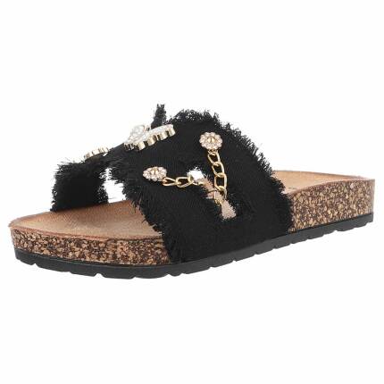 Damen Pantoletten - black