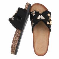 Damen Pantoletten - black