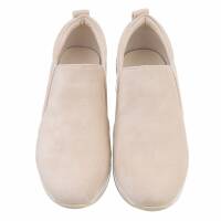 Damen Low-Sneakers - beige