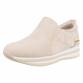 Damen Low-Sneakers - beige