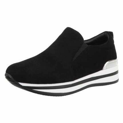 Damen Low-Sneakers - black