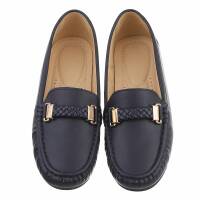 Damen Mokassins - navy