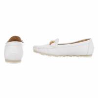 Damen Mokassins - white