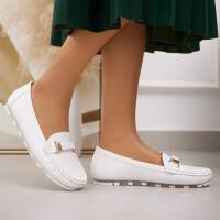 Damen Mokassins - white