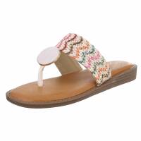 Damen Pantoletten - white