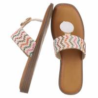 Damen Pantoletten - white