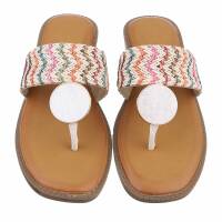 Damen Pantoletten - white