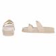 Damen Pantoletten - beige