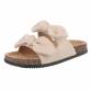 Damen Pantoletten - beige