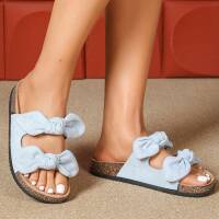 Damen Pantoletten - blue