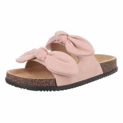 Damen Pantoletten - pink