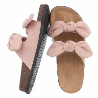 Damen Pantoletten - pink