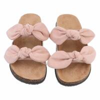 Damen Pantoletten - pink