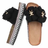 Damen Pantoletten - black