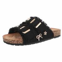 Damen Pantoletten - black