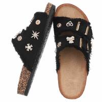 Damen Pantoletten - black