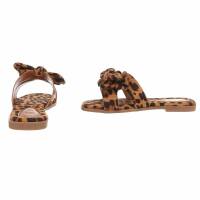 Damen Pantoletten - leopard