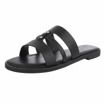 Damen Pantoletten - black