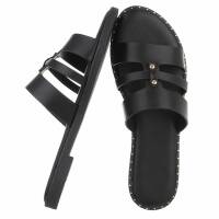 Damen Pantoletten - black