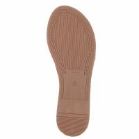 Damen Pantoletten - snake