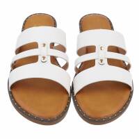 Damen Pantoletten - white