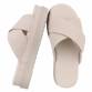 Damen Pantoletten - beige