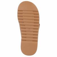 Damen Pantoletten - camel