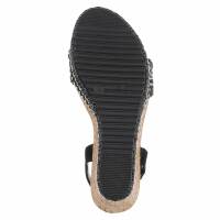 Damen Keilsandaletten - black