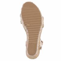 Damen Keilsandaletten - brown