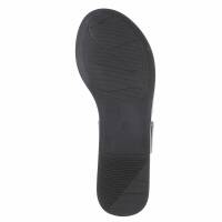 Damen Flache Sandalen - black