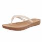 Damen Flache Sandalen - beige