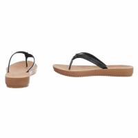 Damen Flache Sandalen - black