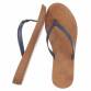 Damen Flache Sandalen - dkblue