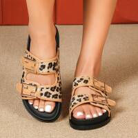 Damen Pantoletten - camelleopard