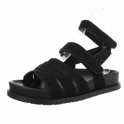 Damen Keilsandaletten - black