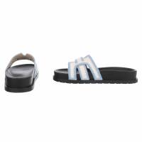 Damen Pantoletten - blue