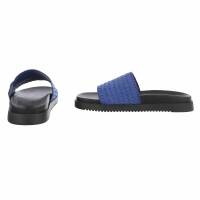 Damen Pantoletten - blue