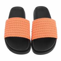 Damen Pantoletten - orange