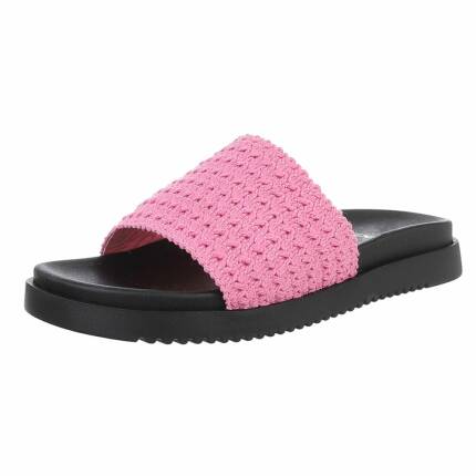 Damen Pantoletten - pink