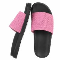Damen Pantoletten - pink